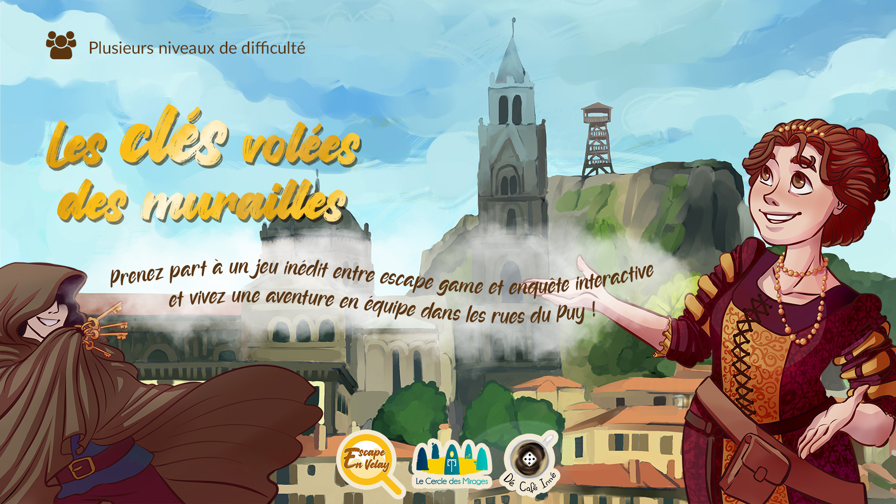 Escape Game Puy-en-Velay 🔎 activité ludique